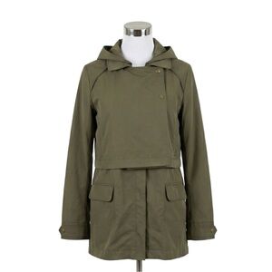 $1295 VERONICA BEARD Safari Parka Olive Jacket Sz 0